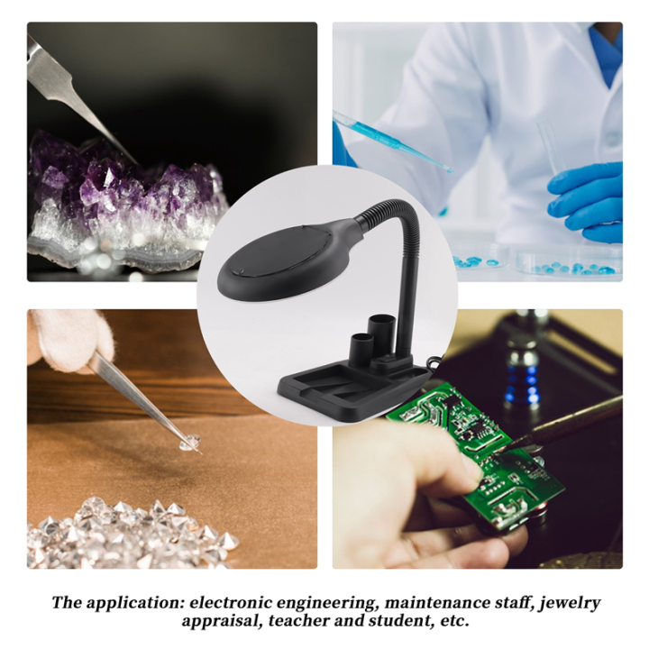LED%20Magnifying%20Lamp%205X%2010X%20Magnifier%20with%20Light%20Table%20and%20Desk%20Lamp%20Floor%20Stand%20Adjustable%20Magnifying%20Magnifier%20Glass%20for%20Reading,%20Repairing%20(Black)%20US%20PLUG%20-%20Image%206