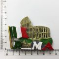 Resin 3d Fridge Magnets Italy Toscana,Leaning Tower of Pisa,Venice, Milan Cathedral Souvenirs Refrigerator Sticker Magnetic. 