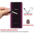 3 Pc/Lot For Xiaomi Redmi Note 13 12 12T 12R Pro Plus Speed Explorer 3D Non-slip Carbon Fiber Back Film Screen Protector Sticker. 