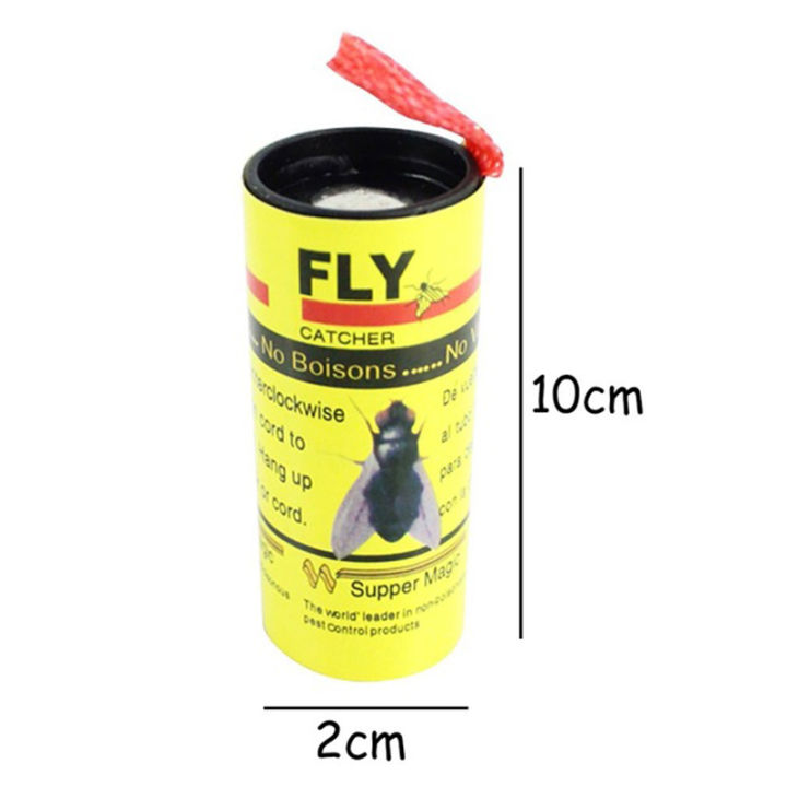 8Pcs%20Fly%20Sticky%20Paper%20Strip%20Glue%20Flying%20Insect%20Bug%20Mosquitos%20Catcher%20Roll%20Tape%20-%20Image%203