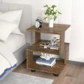 VTEC FURNITURE Modern Nightstand / Bedside Table / Side Cupboard. 
