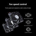 PHANTEKS 120/140mm PC Case Fan 4-Pin PWM Cooling Fan Silent with Hydraulic Bearing for Radiator CPU Cooler Computer Case. 