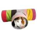 WEEGUBENG Toy Collapsible Spacious Space Guinea Pig Tunnels Pet Game Tunnels Hamster Tunnel Tubes. 