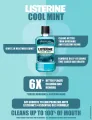 Imported Listerine Cool Mint Mouthwash Liquid, Removes 99.9% Germs - 250ml. 