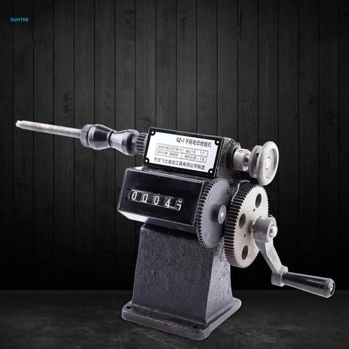 Manual Coil Winder, Range 0-9999, 1:8 Precision, Winding Tool