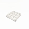 9 Gride Empty Eyeshadow Palette Plastic DIY Makeup Storage Box Cosmetics Tool Sample Powder Travel Containers Make Palettes. 