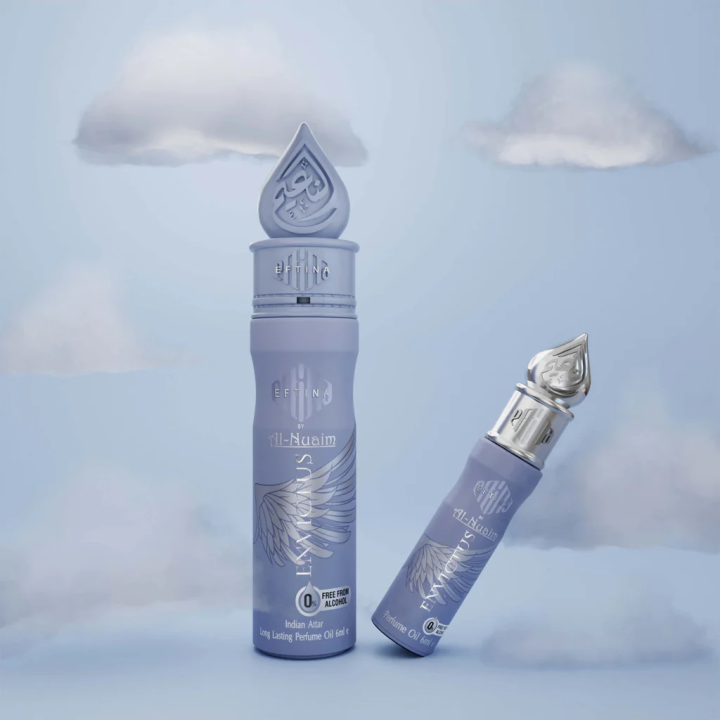 EFTINA by Al-Nuaim New Launch | Envictus | Alcohol Free | Attar Roll On | Luxury Scent with Long Lasting Fragrance For Men & Women | 6ml - AL-NUAIM ENCICTUS EFTINA PERFUME OIL 6ML