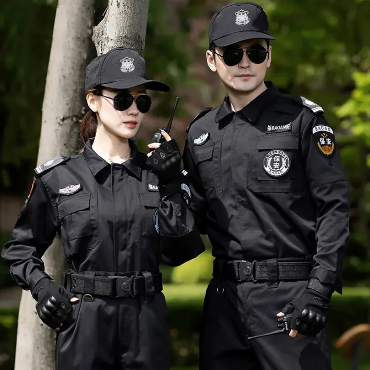 Summer%20Security%20Uniform%20Short%20Sleeve%20Suit%20Men's%20and%20Women's%20Security%20Uniforms%20Spring%20and%20Autumn%20Long-Sleeve%20Jacket%20Property%20Duty%20Work%20Clothes%20-%20Image%205