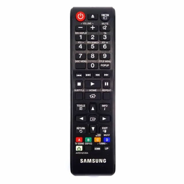 Samsung 3D Bluray Blu ray DVD Home Theater Remote Controller