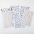 Quote Stickers for Diary, Scrapbook Stickers for Scrapbook Supplies, Word Phrase Stickers for Diary Supplies Junk Diary Aesthetic Stickers. 
