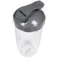 32Oz Replacement Cups with Flip Top to Go Lid for NutriBullet 600W and Pro 900W Blender (2 Pack). 