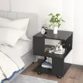 VTEC FURNITURE Modern Nightstand / Bedside Table / Side Cupboard. 