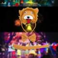 Kids Animals Costume Set Headdress for New Year Stage Performance Holiday Brown. 