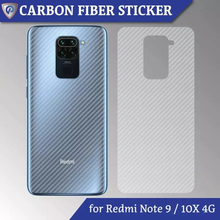 Back Sticker Rear Screen Protector For Mi Redmi Note 9
