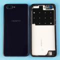 For Oppo A3s Back Battery Cover Middle Frame Door Housing Case Rear Glass Parts. 