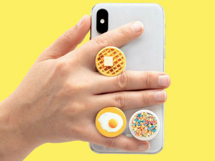 POPSOCKETS MINI FINGER HOLDER SWAPPABLE EXPANDING STAND & GRIP FOR SMARTPHONES