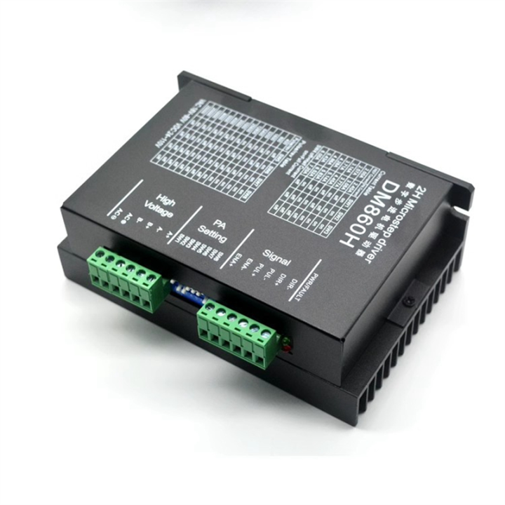 1%20Piece%20Microstep%20Drive%20DM860H%20Digital%20Type%2057/86%20Stepper%20Motor%20Driver%20with%20Fan%20Black%20for%20DMA%20-%20Image%202