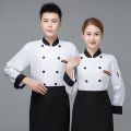 Long Sleeve Dining plus Size Western Restaurant Chef Kitchen Thin Men's Breathable Canteen Chef Uniform Work Clothes Summer Short Sleeve. 