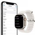 2022 T800 Ultra Smart Watch Series 8 IWO Watch Ultra 1.99Inch HD Screen Men Women Smart Watch Ip68 Waterpoof Sport Watches Bluetooth Call Titanium Alloy Body Watch 8 Wireless Charges. 