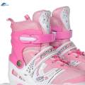 Inline Skates for Girls and Boys Smoothly Beginner Roller Skates with for Pink S. 