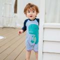 Cute Baby Swimsuit Children's Long-Sleeved One-Piece Toddler Kid Baby1-3Year-Old Cartoon Shark Dinosaur Swimming Suit. 