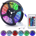 Wenefang Color Changing LED with Remote (5 Meter) Multi LED Strip. 