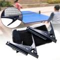 Table Tennis Net Posts Set Professional Practice Durable Tennis for Competition Training. 