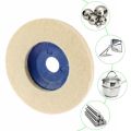 3PCS Wool Polishing Wheel Buffing Pads 4 Inch 100mm Angle Grinder Wheel Polisher Disc Felt Polishing Discs Pads Set. 