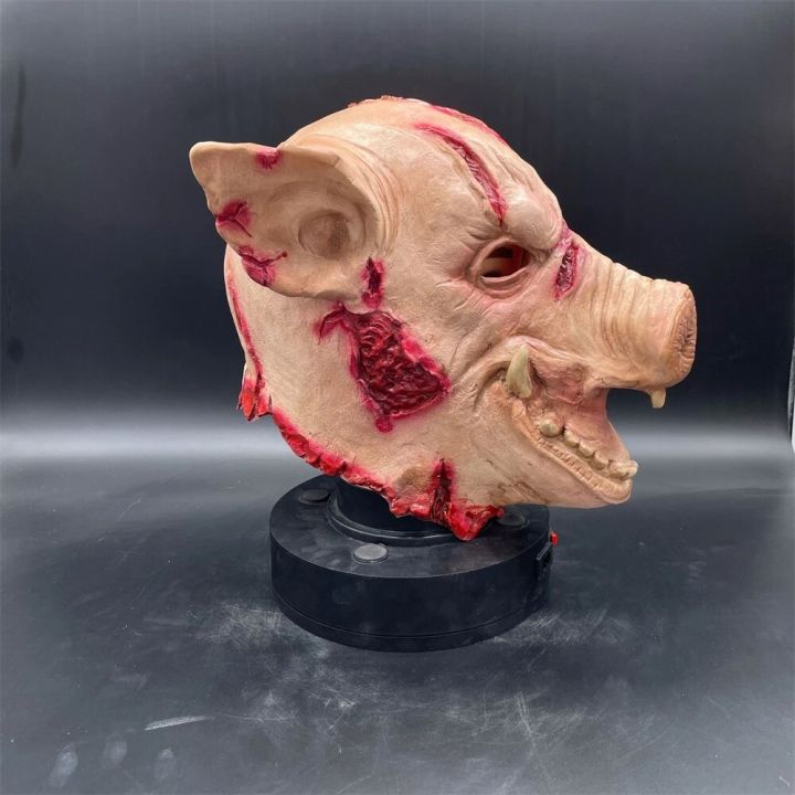 halloween%20mask%20Halloween%20Pig%20Head%20Latex%20Mask%20Scary%20Cosplay%20Funny%20Animal%20Masks%20Horror%20Saw%20Pig%20Head%20Cover%20Carnival%20Masquerade%20Costume%20AccessoriesParty%20Tableware%20-%20Image%203
