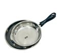 2pcs silver fry pan set (size - 18cm/22cm). 