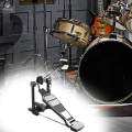 Single Foot Pedal With Drum Beater Chain Drive Instrument. 