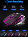 X1 Gaming Mouse 4800 DPI 6 Buttons With LED Lightings. 