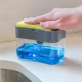 Portable Soap Pump Dispenser & Sponge Holder for Kitchen Dish Soap Dispenser. 