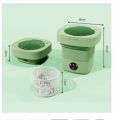 6.5L Foldable Washing Machine Portable Washing Machine for EU Plug. 