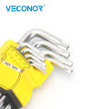 9 Pieces  Allen Wrench Set, Long Arm Star Key Set，hex keys, star screwdriver set. 