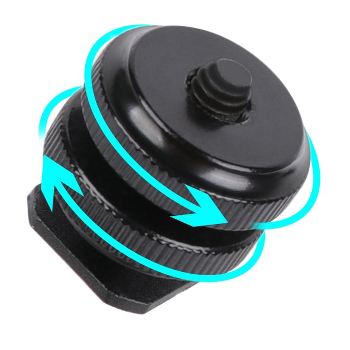 Professional%201/4%20"Hot%20Shoe%20With%20Tripod%20Mount%20Adapter%20digital%20Camera%209%208%207%206%205%204%203%20SLR%20-%20Image%205