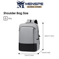MENSPE Bag Men Laptop Backpack Travel Backpack Business Bag College Backpack USB Charging Casual Shoulder Bag Anti Theft Back Pack School Bag Camping Bag. 