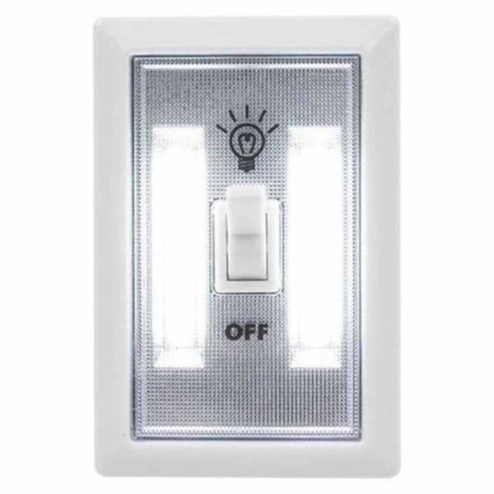 COB Simple magnetic Mini LED cordless light Switch Wall Night lights Battery powered kitchen cabinet garage closet camp emergency