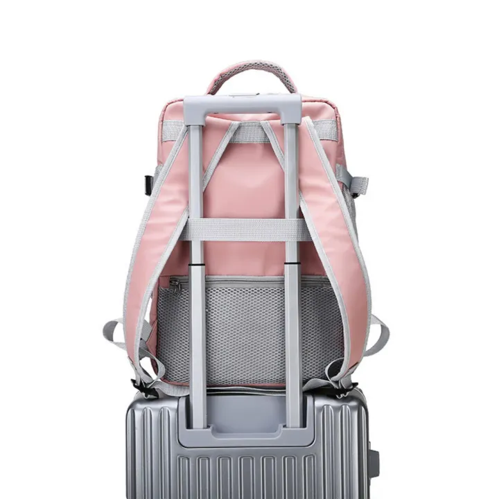 Multifunctional%20Backpacks%20For%20Women%20Lightweight%20And%20Durable%20Backpacks%20For%20Women%20USB%20Charging%20Port%20Backpacks%20For%20Women%20Water-Resistant%20Backpacks%20For%20Women%20Anti-Theft%20Backpacks%20With%20Luggage%20Straps%20-%20Image%204