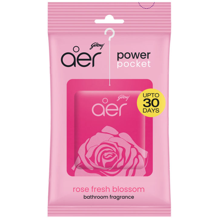 Godrej AER Power Pocket Air Freshener - Rose Fresh Blossom