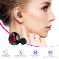 Y50 TWS Bluetooth Earphone 5.0 Wireless Headset Ear buds Hand free air pods IPX7 Waterproof Deep Bass Earbuds True Wireless Stereo Headphone Sport Earphones. 