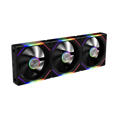 Gamdias Aeolus P2 1203 RGB 120MM Fan (X3) 1 Years Warranty | Daraz.lk