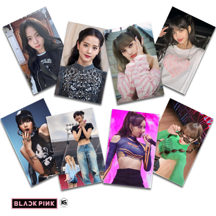 32pcs%20High%20Quality%20K-POP%20BLACKPINK%20Jisoo%20Jennie%20Ros%C3%A9%20and%20Lisa%20Collectable%20Photocards%20Glossy%20Lomo%20Card%20Pack%20-%20Image%205