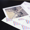 24 Pcs/Lot DIY Retro Plaid Stripes Corner Paper Stickers For Photo Album Fitting Handwork Frame Albums Decoration Scrapbooking. 