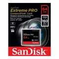 SanDisk 64GB Extreme Pro CompactFlash  (160MB/S). 