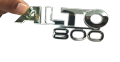Alto 800 Emblem / Badge for Cars Abs plastic. 