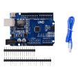 ARDUINO UNO CH340G Development Board with USB Cable + 40 pin Male Header DIY. 