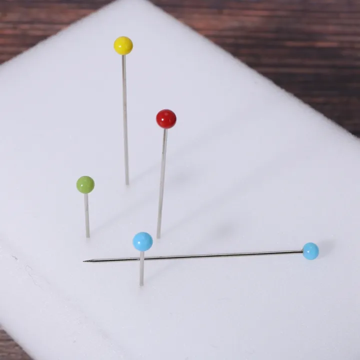 250%20Pieces%20Sewing%20Pins%20Ball%20Glass%20Head%20Pins%20Straight%20Quilting%20Pins%20For%20Dressmaker%20Jewelry%20Decoration%20-%20Image%209