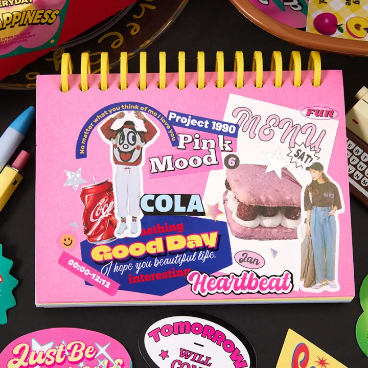 Sweet%20Blow%20Series%20-%20Sticker%20Bag%20Creative%20Korean%20Ins%20Hand%20Tent%20Diy%20Decorative%20Material%20Paper%20-%20Image%203
