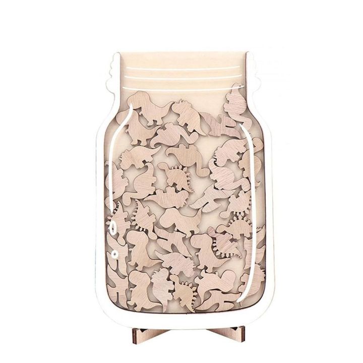 Wooden Positive Behavior Rewards Jar Heart Cartoon Kids Star Reward ...